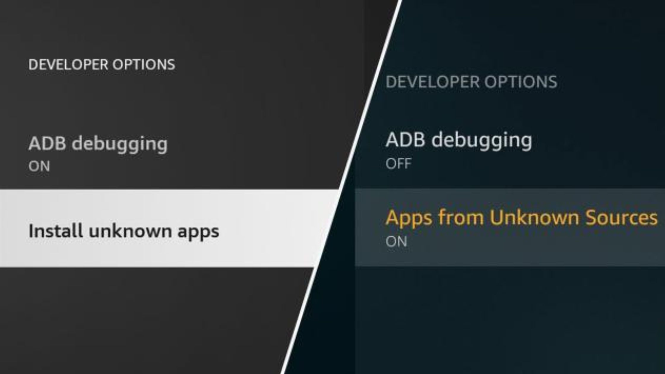 install unknow apps on Firestick