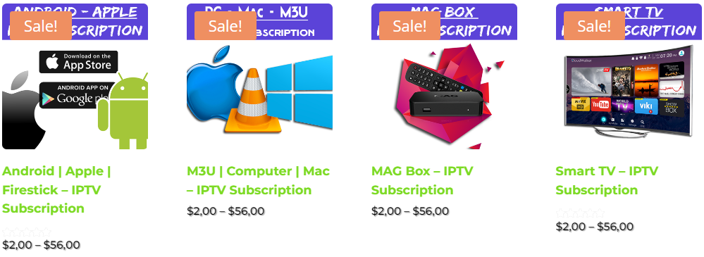 PUB IPTV Subscription