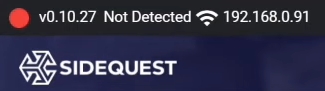 SideQuest Not Detected