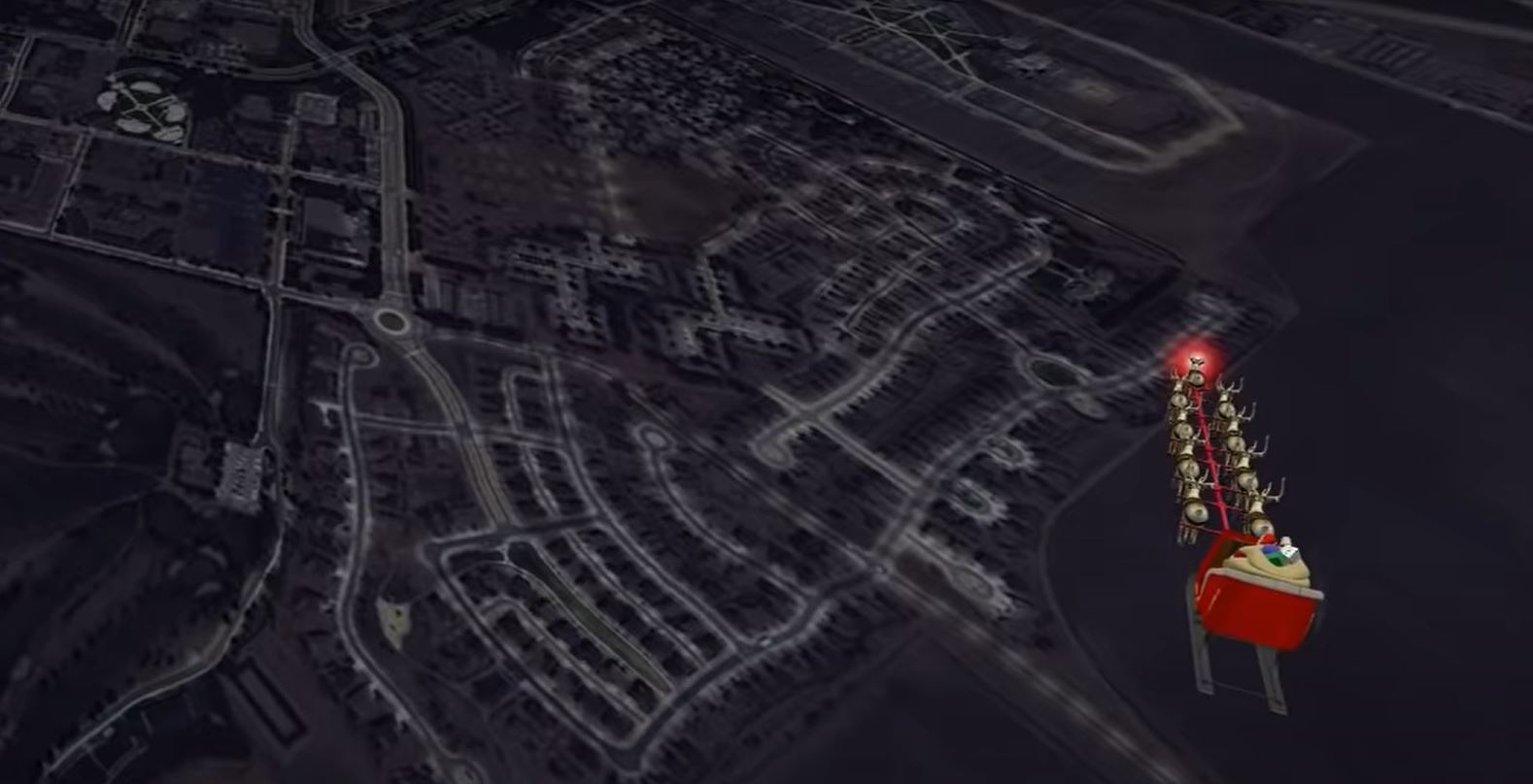 Santa Tracker on Roku. 