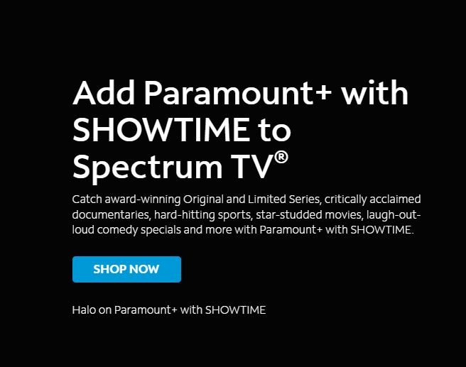 Super Bowl on Paramount Plus on Spectrum