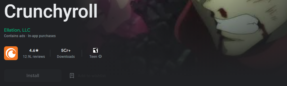 Crunchyroll on Android and Chromecast