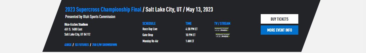 Final Round on Supercross