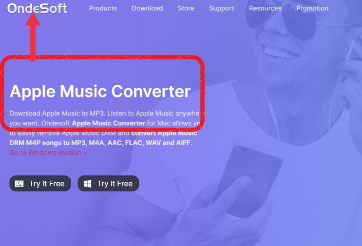 Ondesoft apple music Converteron roku