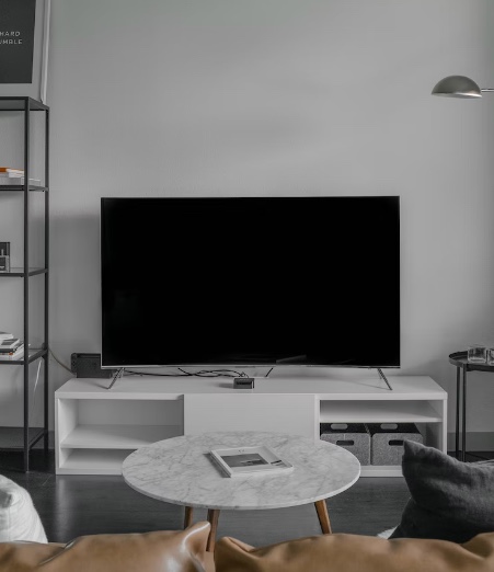 Blank Flat-screen TV