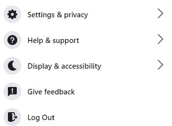 Select Settings and Privacy