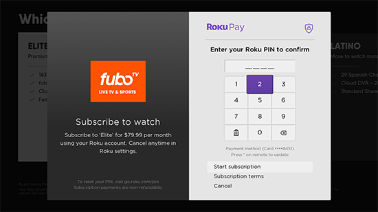 Cowboys on Roku 