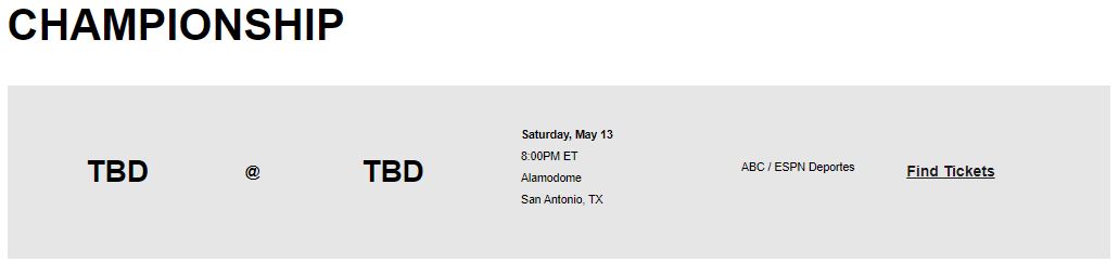 XFL Championship