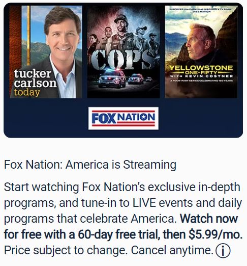 FOX Nation on DIRECTV