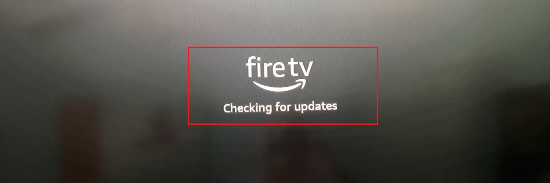 Firestick Checking for Updates