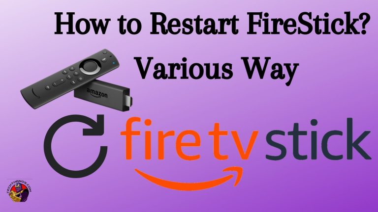 How to Restart FireStick Various Way