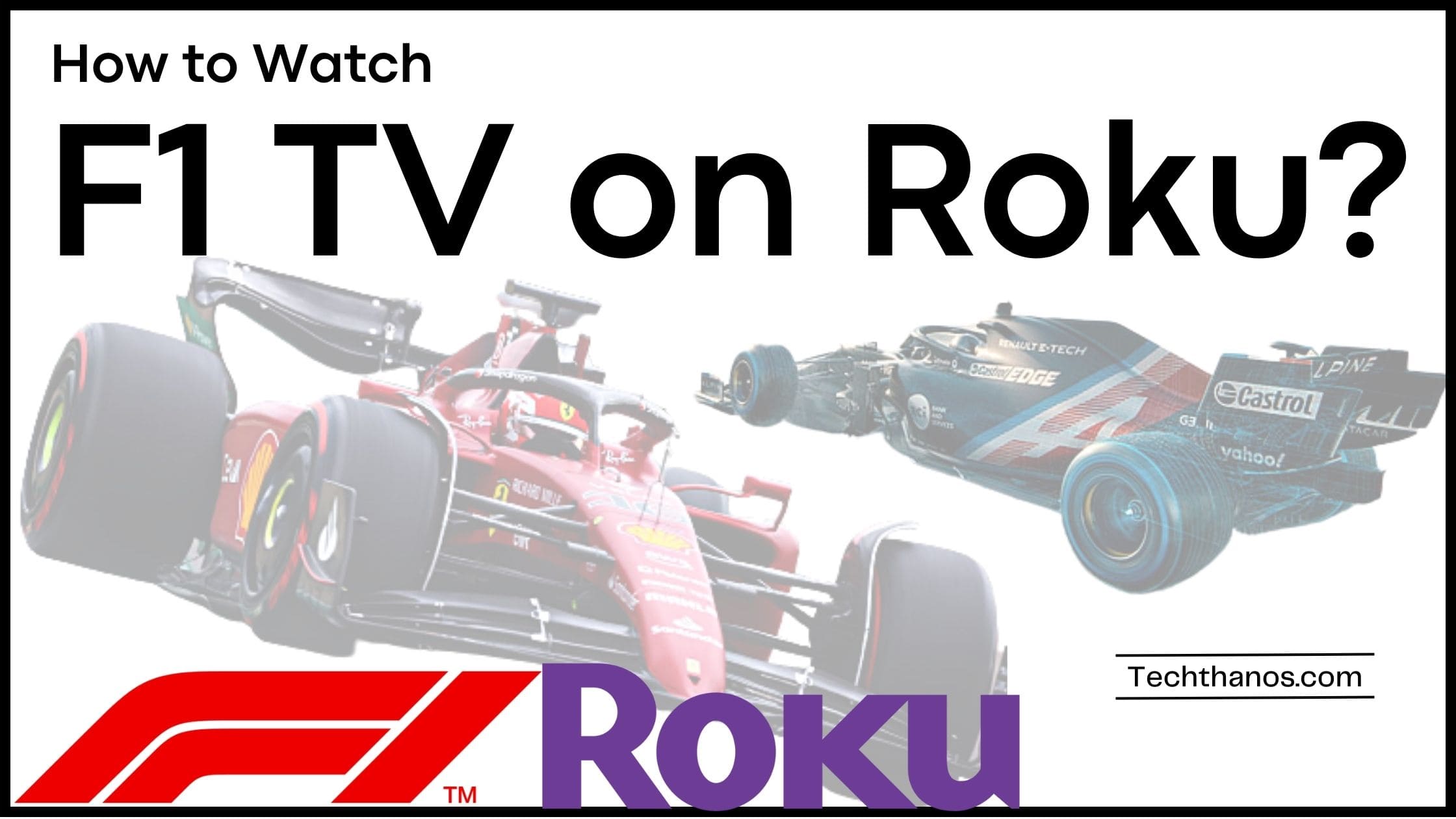 How to Watch F1 TV on Roku?
