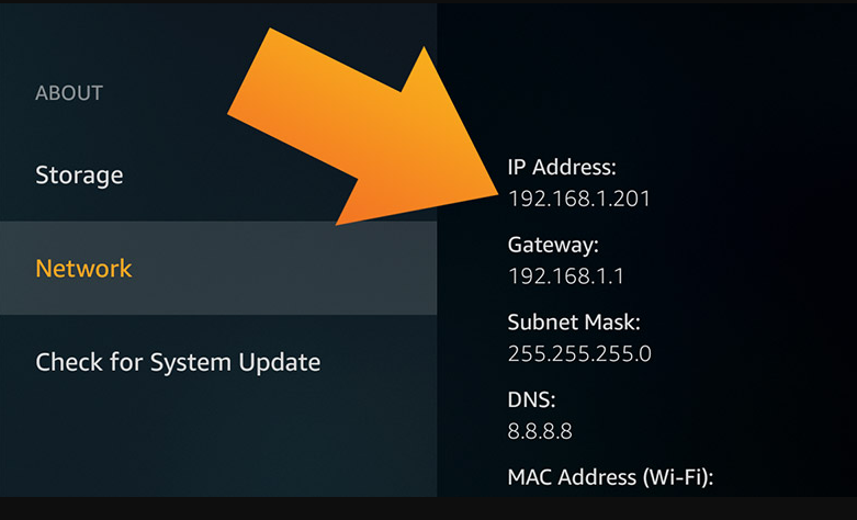 Firestick IP Address