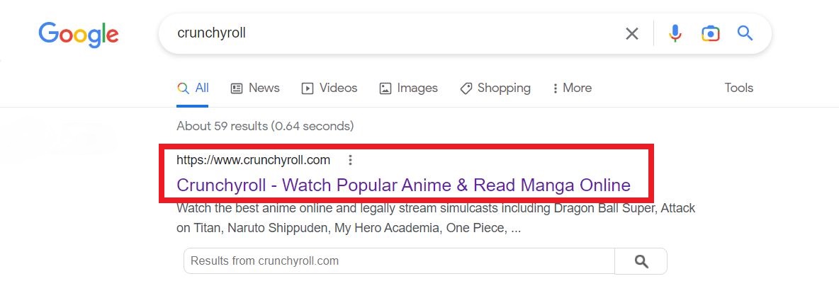 Launch Crunchyroll Official Site