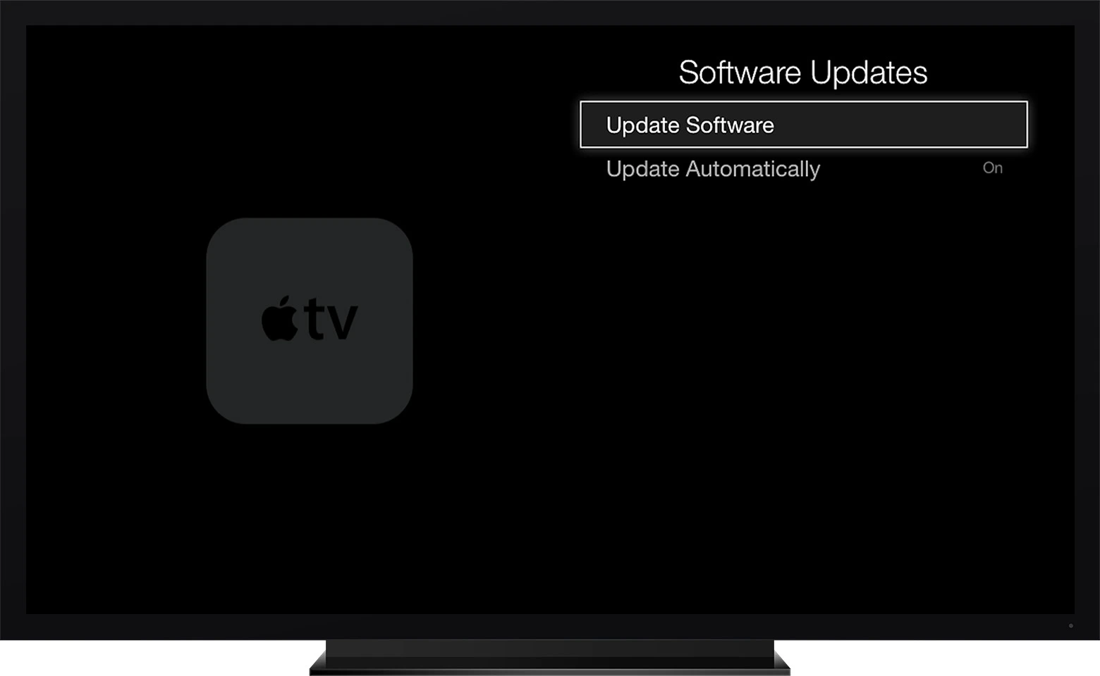 Update Apple TV Firmware