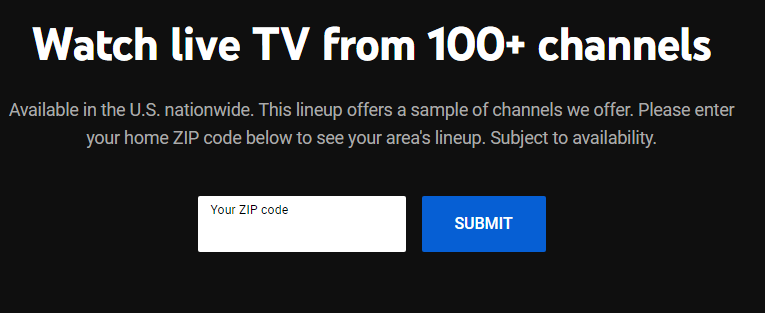 XFL on YouTube TV 