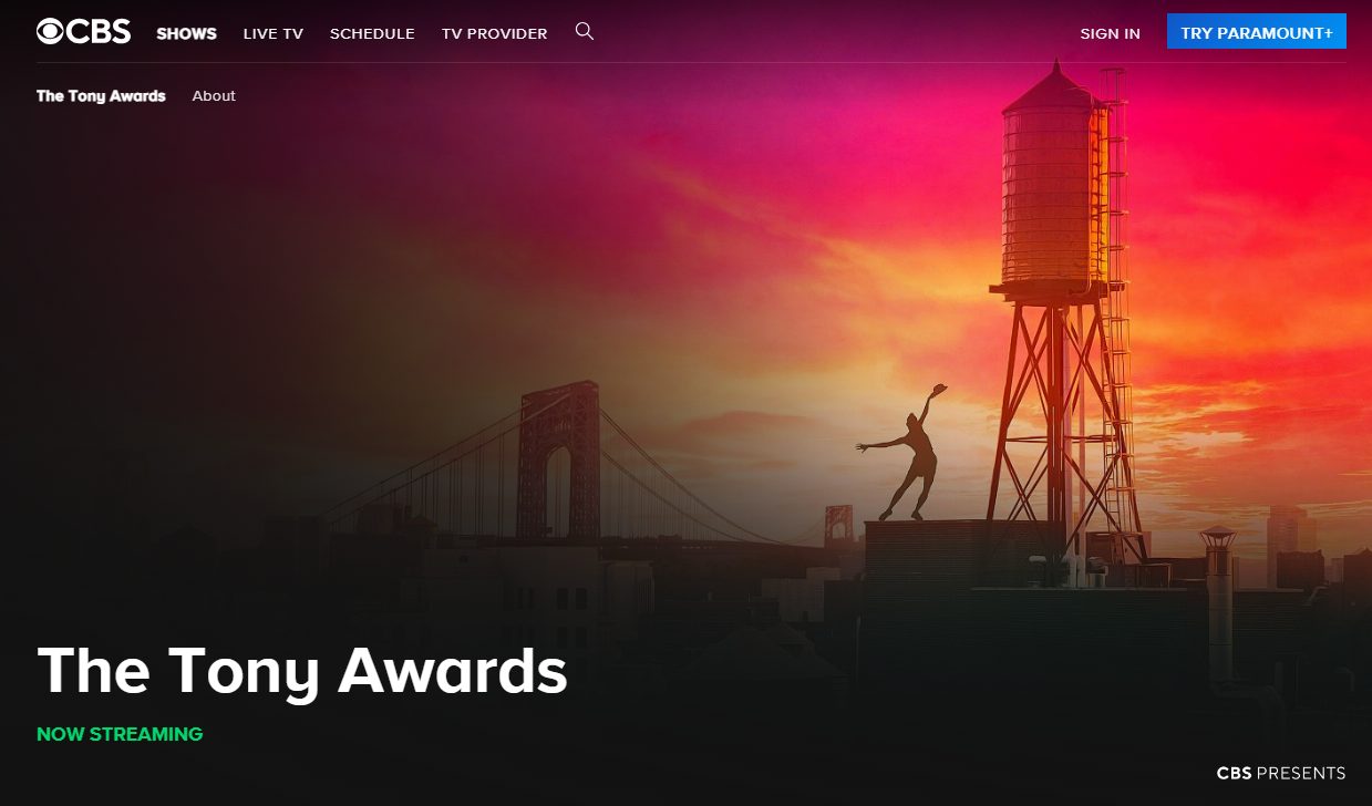 CBS Tony Awards