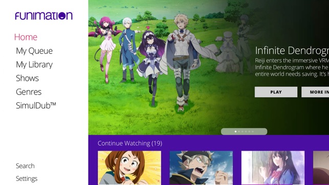 Funimation on App store