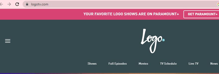 Logo TV website