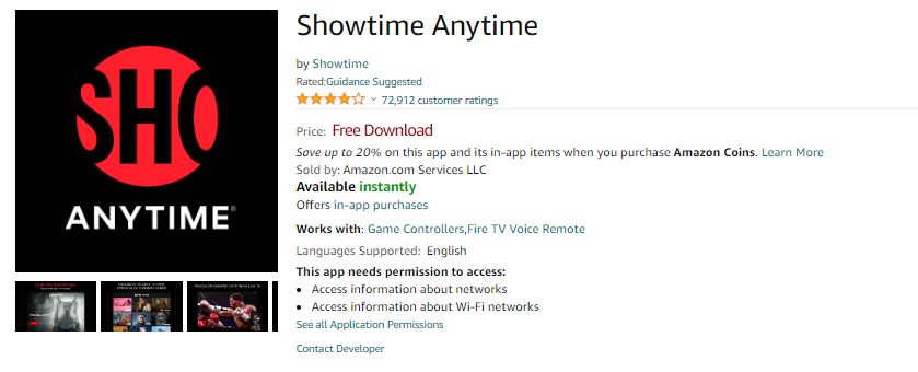 Showtimeanytime.com Activate