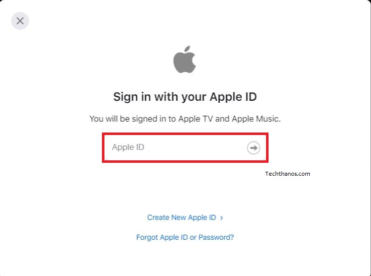 Sign In with Apple TV