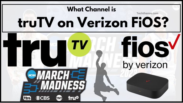 What Channel is truTV on Verizon FiOS?