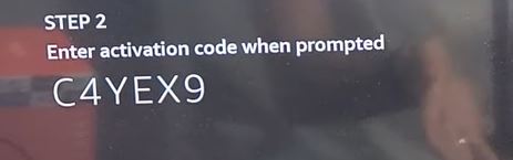 activation code