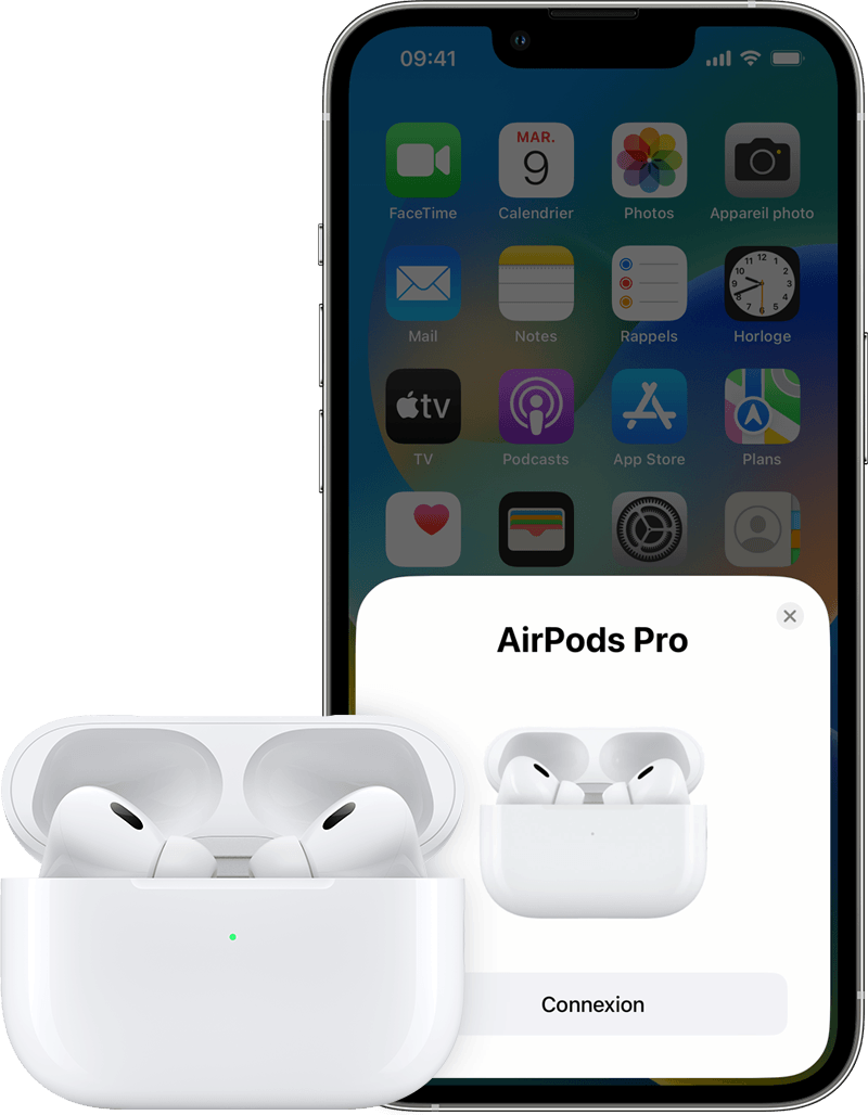 AirPods on iPhone 