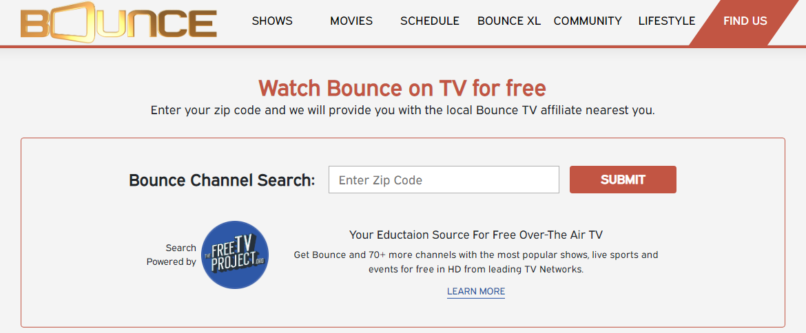 What Channel is Bounce TV on Antenna 