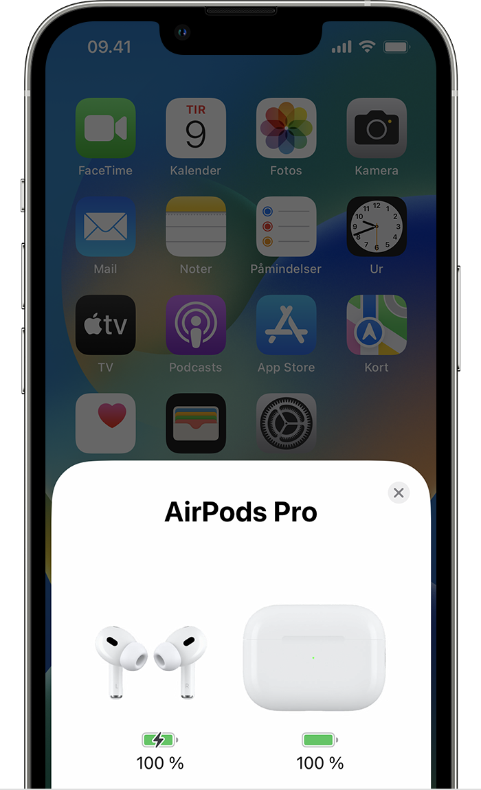 AirPods on iPhone 