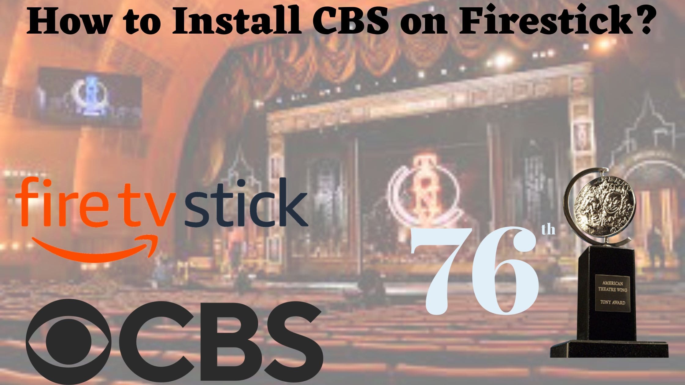 How to Install CBS on Firestick