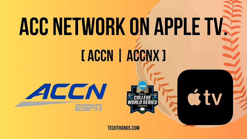 ACC Network on Apple TV.[ACCN | ACCNX]
