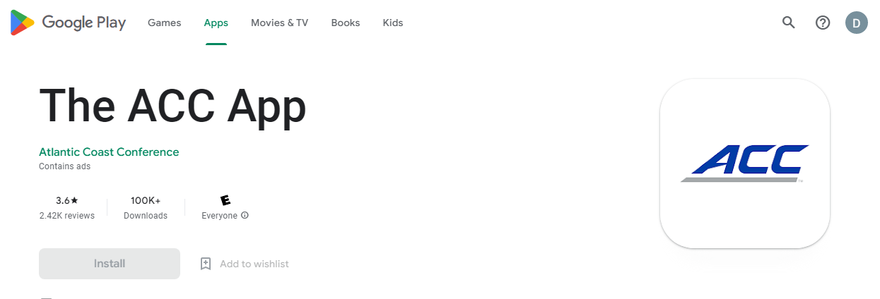 ACC Network on Google Play Store