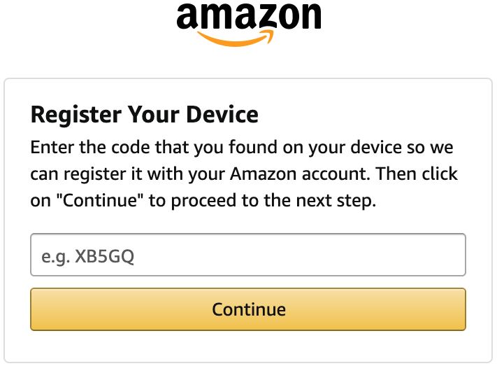 Activate Amazon Music
