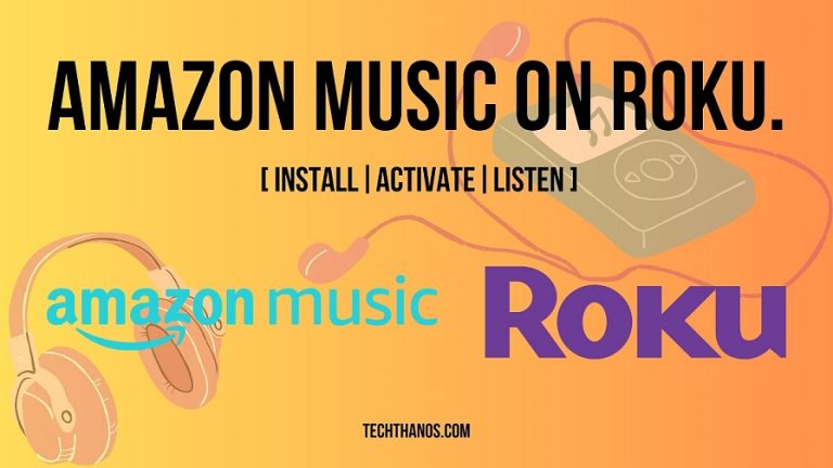Amazon Music on Roku. [Install|Activate|Listen]