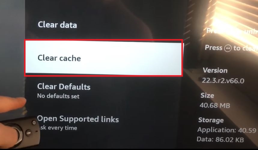 Clear Cache 