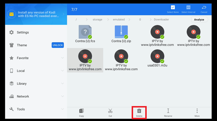 Free up Space on Firestick 
