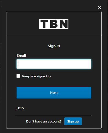 How to Log in TBN on Roku 