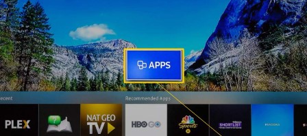 Move to the App section