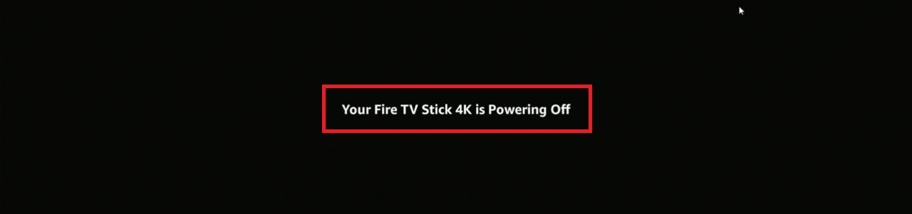 Powering Off Firestick