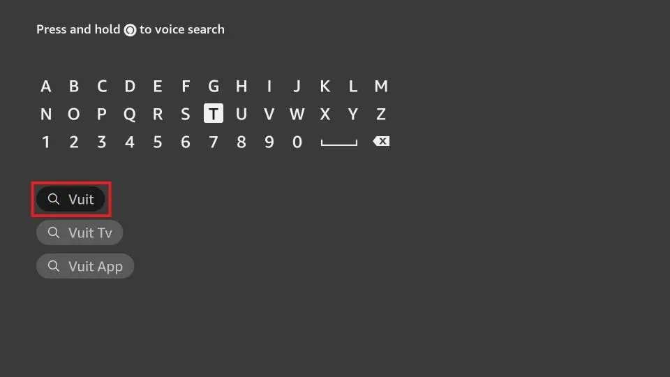 Install VUit on Firestick