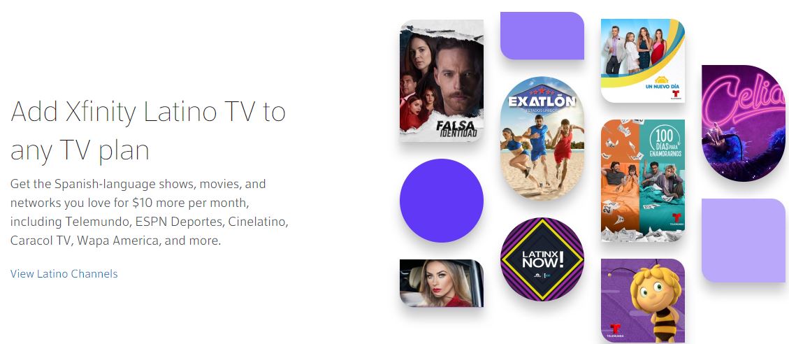 Xfinity Latino TV Package
