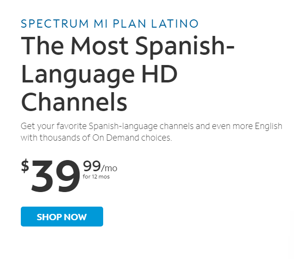 How much is Spectrum 