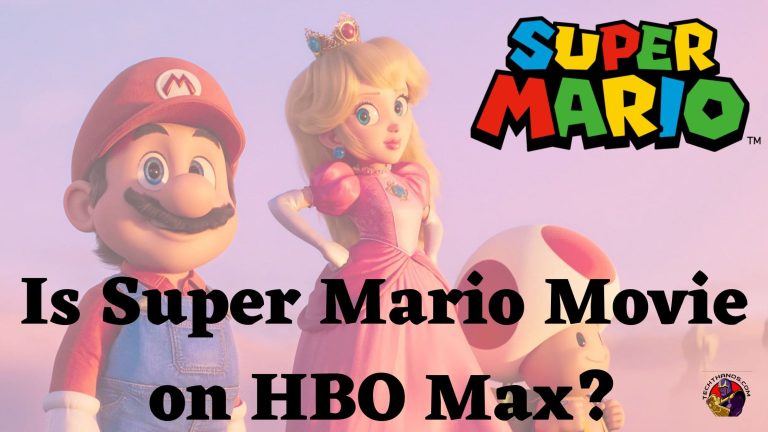 Is Super Mario Movie on HBO Max