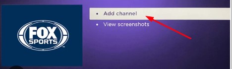fox sports one add channel option
