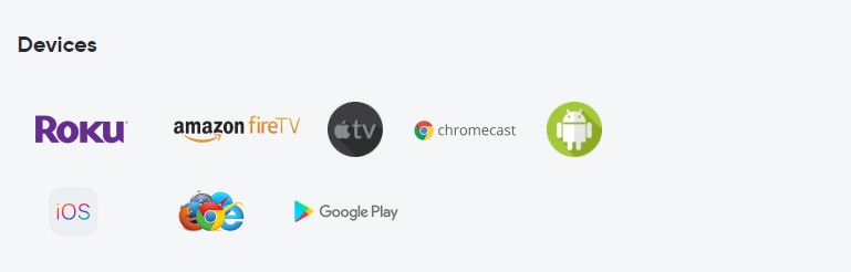 frndly TV available devices