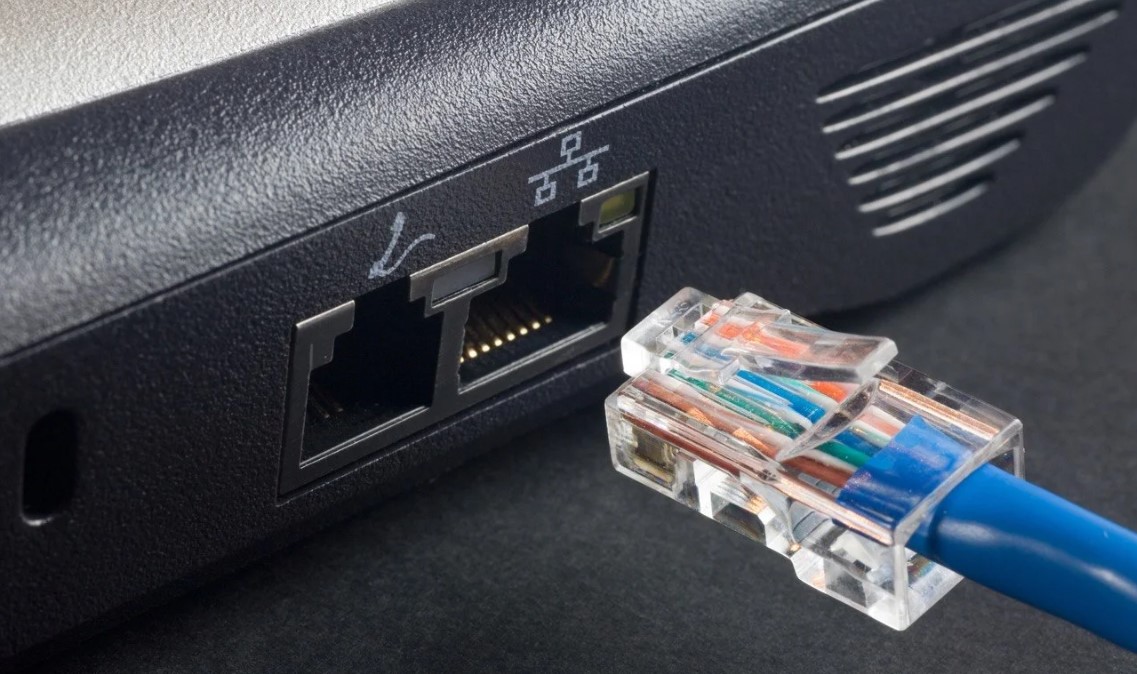 Check ethernet Cable connection