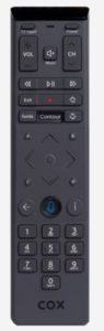Cox voice remote