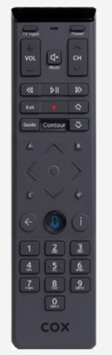 Cox voice remote use it to get USA on Cox