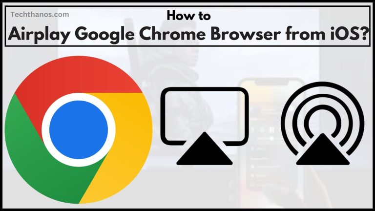 How to Airplay Google Chrome Browser from iOS?
